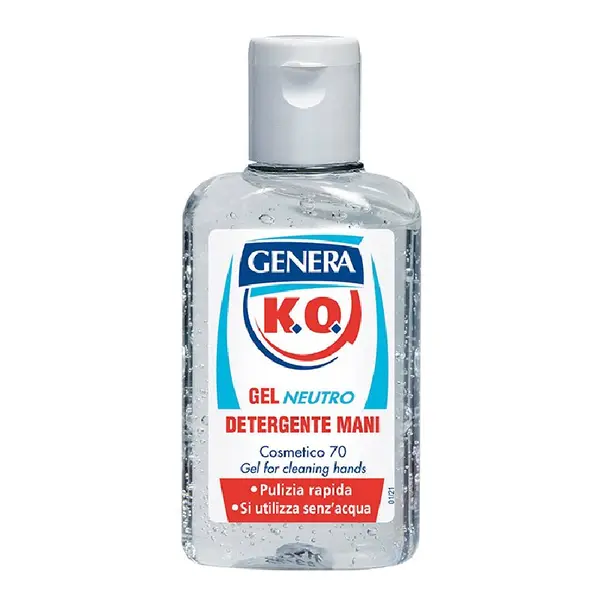 Gel antibacterian maini KO, 80 ml, Genera