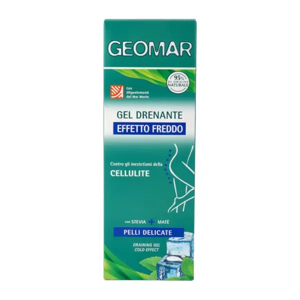 Gel Anticelulitic pentru Drenaj cu Efect Puternic, Geomar, 200 ml