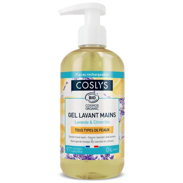Gel Bio pentru Maini cu Extract de Lamaie si Lavanda fara Sapun 300ml
