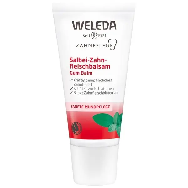 Gel Bucal, Weleda, Salbei, pentru Intarirea Gingiilor si Prevenirea Gingivitei, 30ml