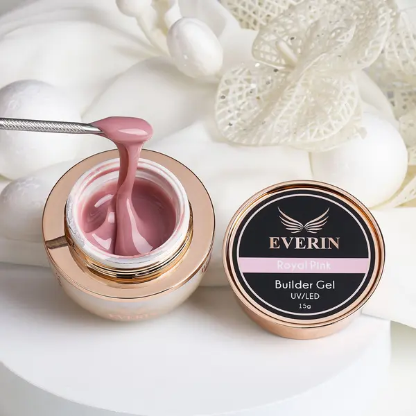 Gel Constructie Everin Autonivelant Royal Pink 15g | Builder Gel Profesional UV LED