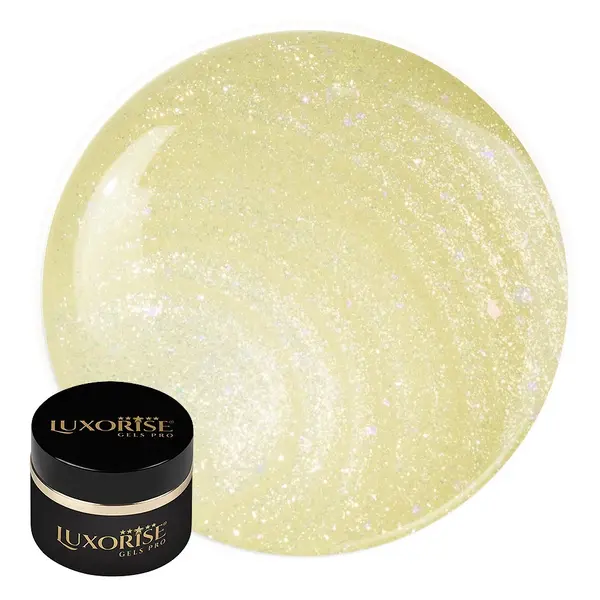 Gel Constructie RevoFlex Mermaid LUXORISE, 15ml - Gilded Sunrise