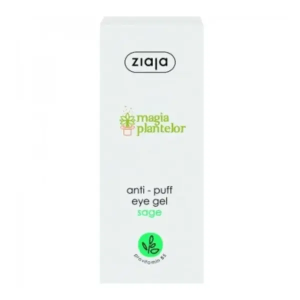 Gel contur ochi anti-pungi cu extract de salvie, 15ml, Ziaja