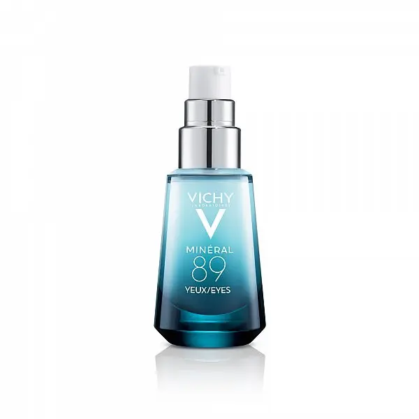 Gel conturul ochilor cu acid hialuronic si cafeina Mineral 89, 15 ml, Vichy