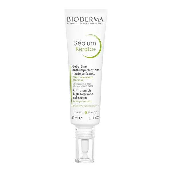 Gel crema anti-imperfectiuni Sebium Kerato+, 30 ml, Bioderma