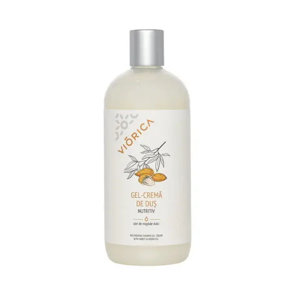 Gel-crema de dus nutritiv, 500ml, Viorica