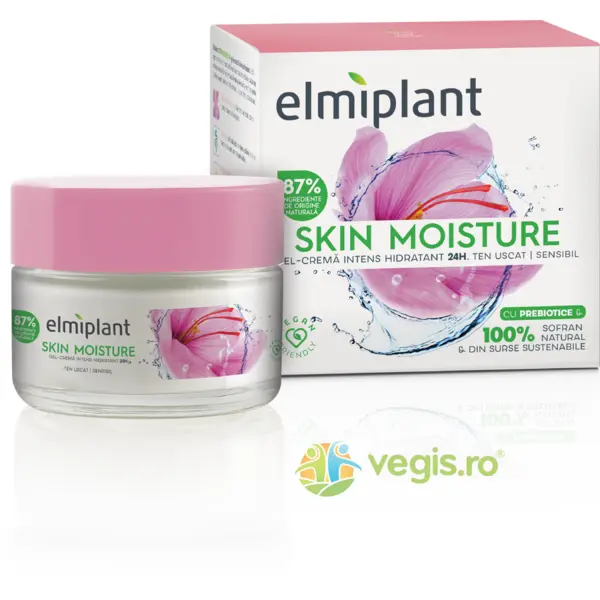 Gel - Crema Intens Hidratant pentru Ten Uscat si Sensibil Skin Moisture 50ml