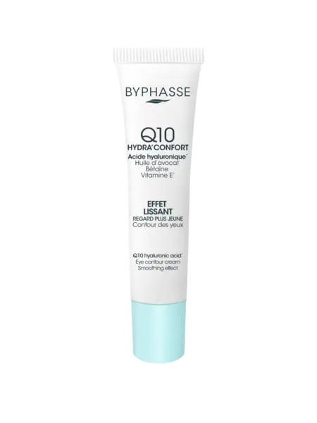 Gel-crema pentru conturul ochilor Q10 Hidra'Confort, 20ml, Byphasse