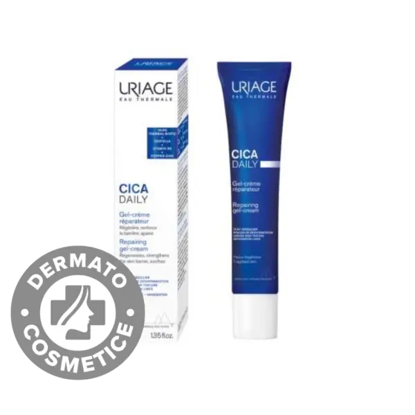 Gel-crema pentru pielea fragilia Bariederm Cica Daily, 40ml, Uriage