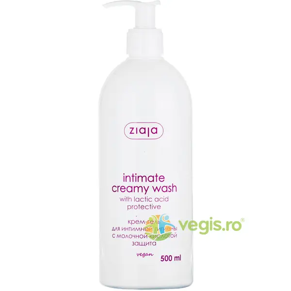 Gel Cremos pentru Igiena Intima cu Acid Lactic 500ml
