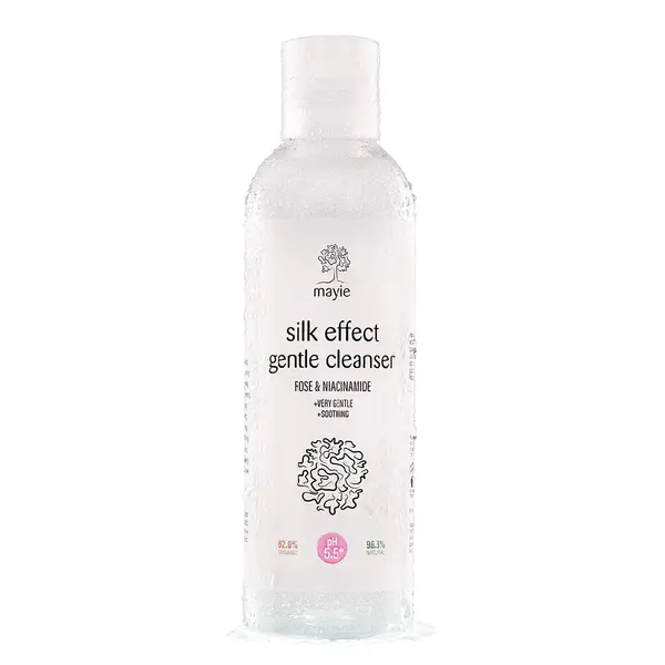 Gel de curatare cu trandafir si niacinamide Silk Effect Gentle Cleanser, 200ml, Mayie