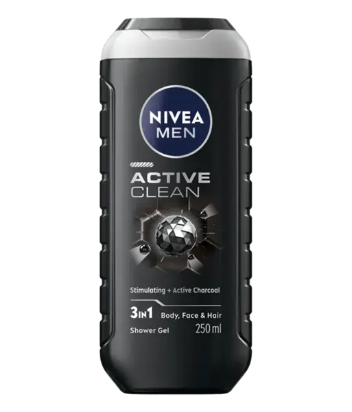 Gel de dus Active Clean, 250ml, Nivea
