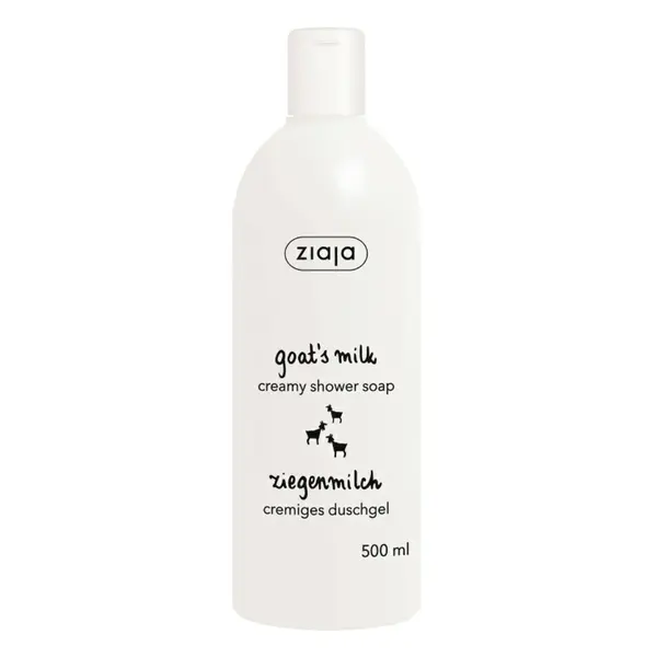 Gel de dus crema cu lapte de capra, 500 ml, Ziaja
