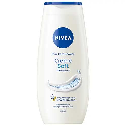 Gel de dus crema Soft, 250ml, Nivea