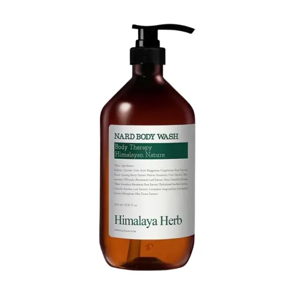 Gel de Dus cu Arbore de Ceai si Rozmarin, Himalaya Herb, Nard, 1000 ml