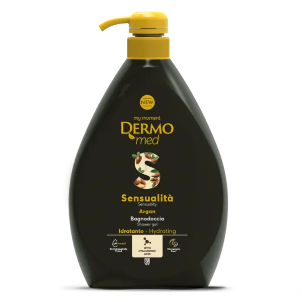Gel de dus cu argan, 1000ml, Dermomed