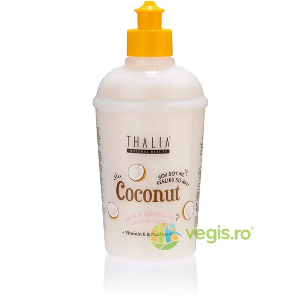 Gel de Dus cu Extract de Cocos + Vitamina E + Pantenol You Got Me Feeling so Nut 400ml