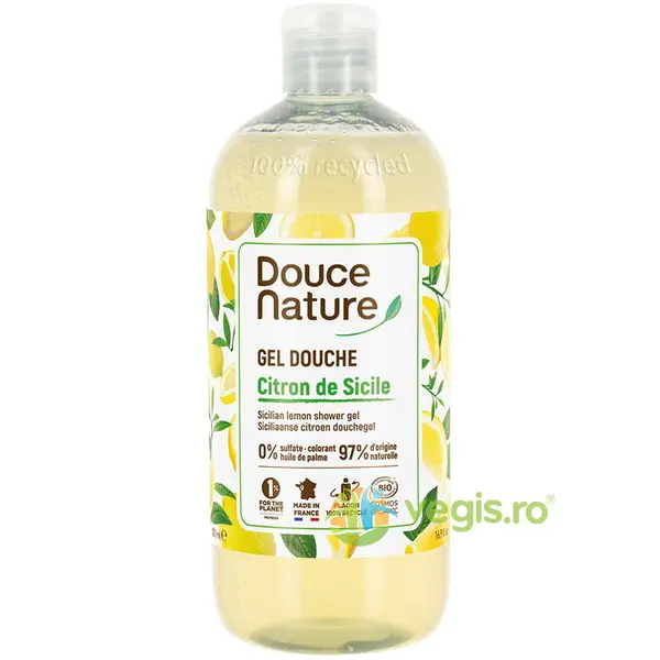 Gel de Dus cu Lamaie de Sicilia Bio 500ml