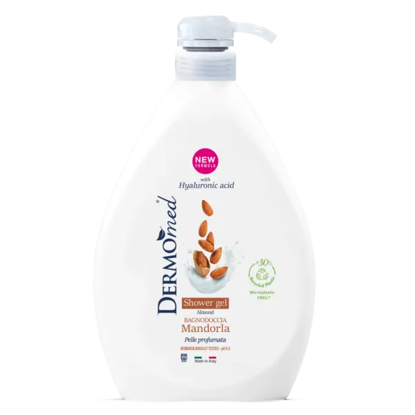 Gel de dus cu migdale, 1000ml, Dermomed