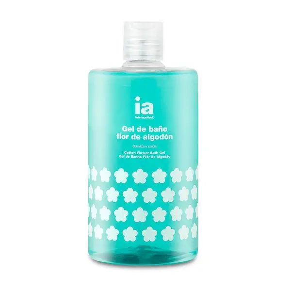 Gel de dus floare de bumbac, Interapothek | 750 ml