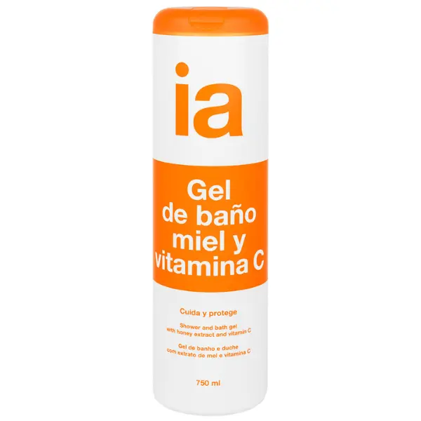 Gel de dus miere si Vitamina C, Interapothek | 750 ml