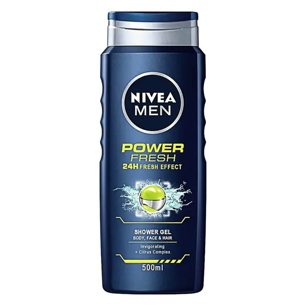 Gel de Dus Nivea Men Power Refresh, cu Citrice, 500 ml