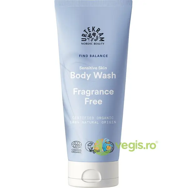 Gel de Dus pentru Piele Sensibila fara Parfum Bio 200ml
