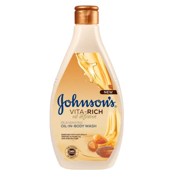Gel de dus revitalizant Vita-Rich, 400ml, Johnson&Johson