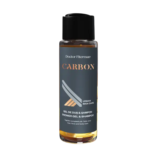 Gel de dus si sampon Carbon, 250ml, Doctor Fiterman