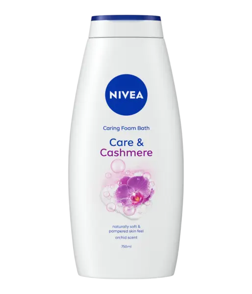 Gel de dus si spuma cu orhidee si casmir, 750ml, Nivea
