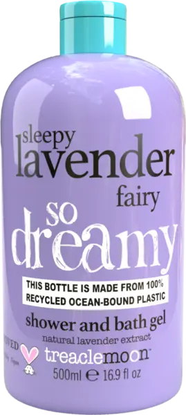 Gel de dus Sleepy Lavender Fairy, 500ml, Treaclemoon