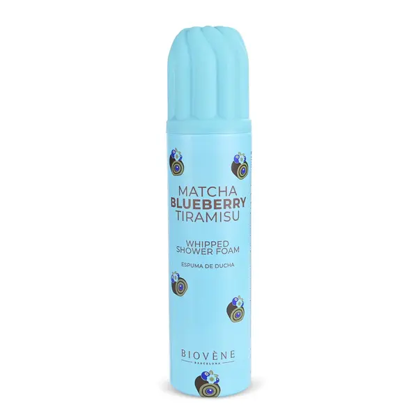 Gel de dus spuma Matcha Blueberry Tiramisu, 250ml, Biovene