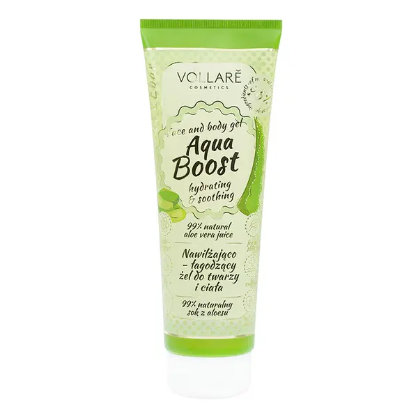 Gel de fata si corp hidratant si calmant VEGEBAR AQUA BOOST, Verona | 250 ml