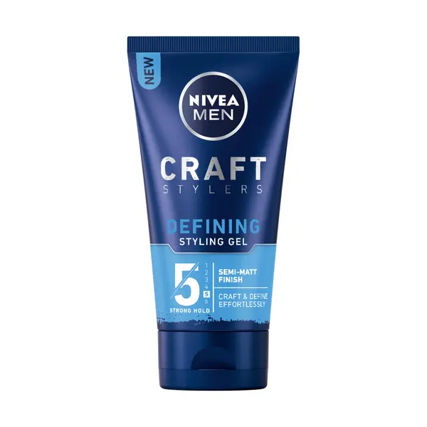Gel de par pentru barbati cu efect mat pentru fixare puternica,150ml, Nivea