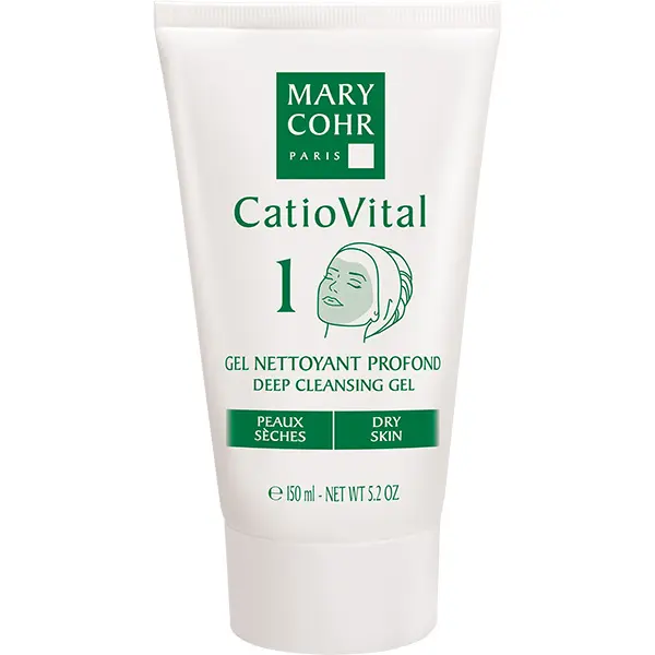 Gel demachiant Mary Cohr Profond Peaux Sèches pentru ten uscat 150 ml