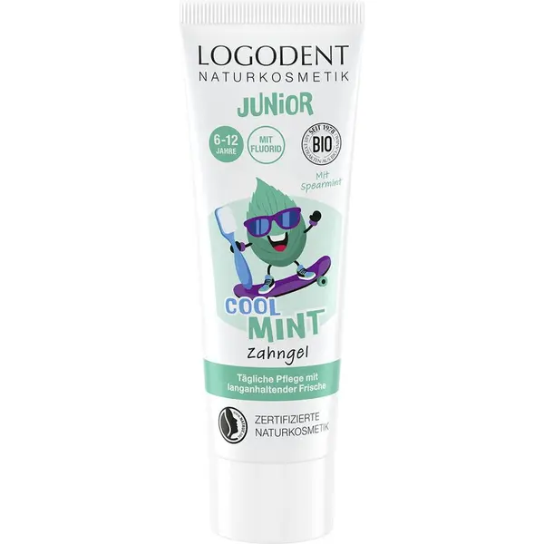 Gel Dentar Bio cu Menta pentru Copii 75ml