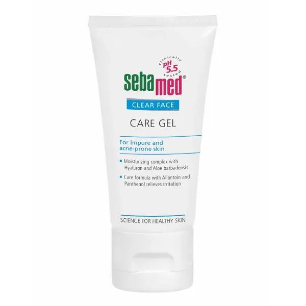 Gel dermatologic antiacneic pentru ingrijirea tenului Clear Face, 50 ml, Sebamed