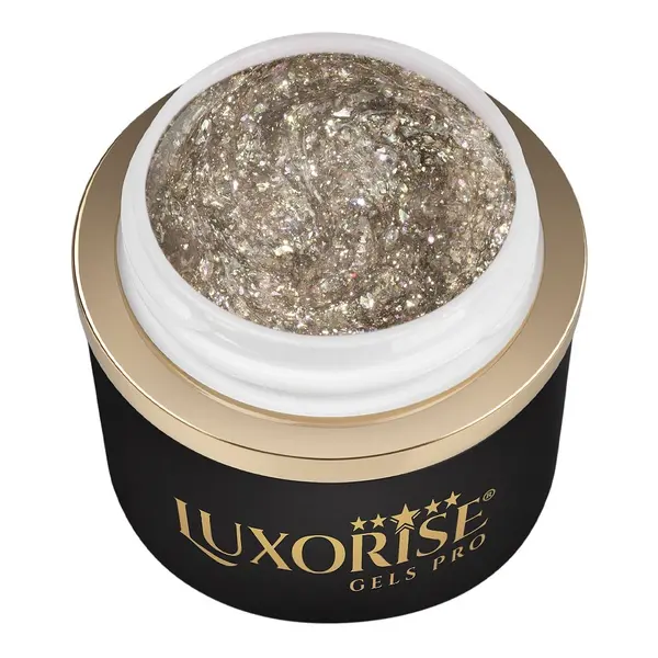 Gel Design 3D LUXORISE - Royal Glitz, Champagne Spark 5ml