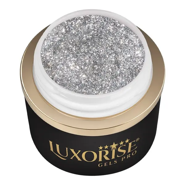 Gel Design 3D LUXORISE - Royal Glitz, Chrome Kiss 5ml
