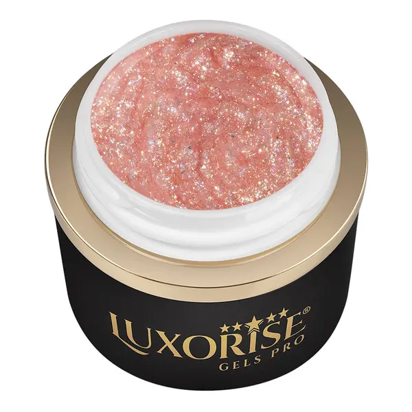 Gel Design 3D LUXORISE - Royal Glitz, Glowing Sand 5ml
