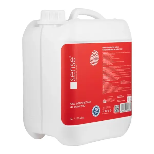 Gel dezinfectant pentru maini Sense 5L 70% alcool Gel dezinfectant pentru maini Sense 5L 70% alcool