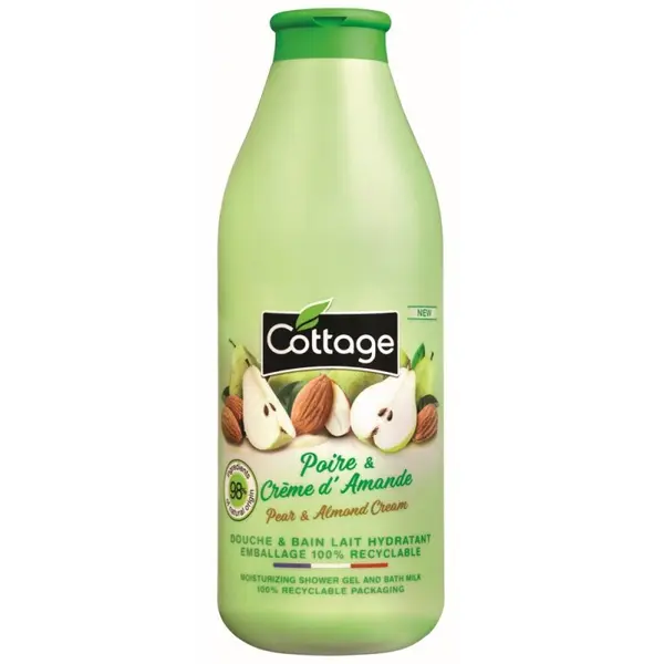 Gel Dus si Lapte Baie, Pere si Migdale, 750 ml