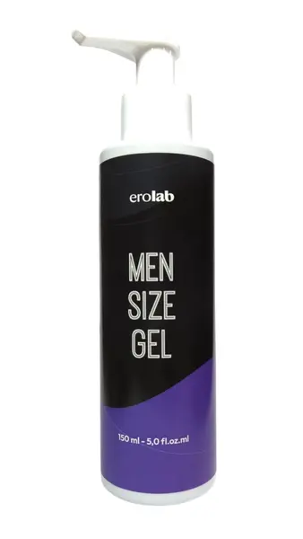 Gel Erolab – Men Size, pentru mărirea penisului și performanței sexuale, 150 ml