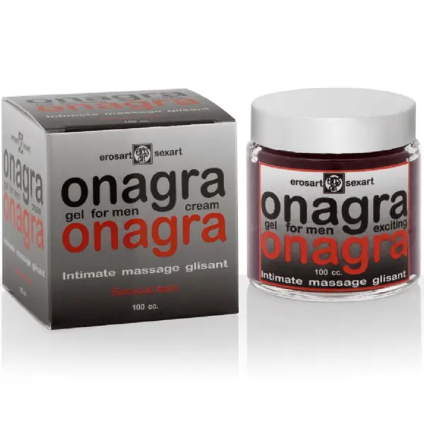 Gel Eros-Art – Onagra Men, pentru stimularea și intensificarea plăcerii masculine, 100 ml