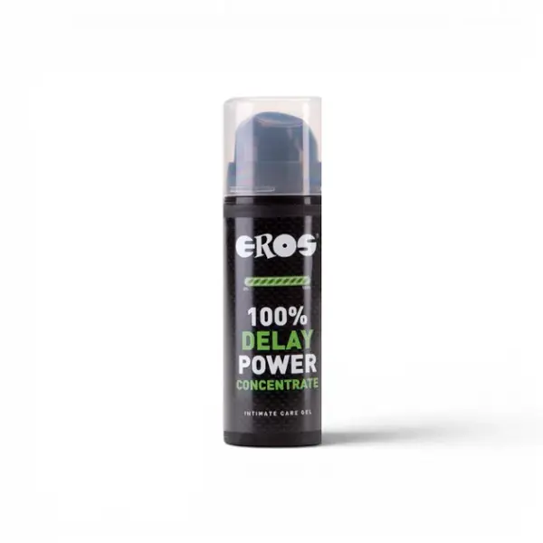 Gel EROS Delay Power Concentrate, ajută la întârzierea ejaculării, pe bază de apă, testat dermatologic, 30 ml