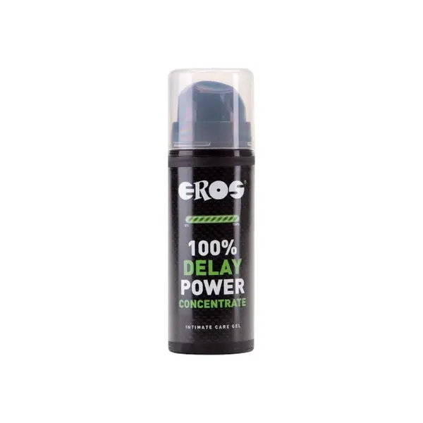 Gel EROS Delay Power Concentrate, ajută la întârzierea ejaculării, pe bază de apă, testat dermatologic, 30 ml