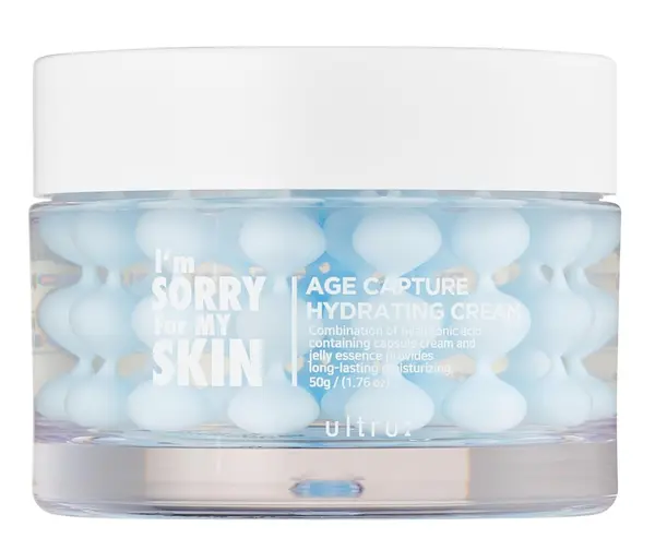 Gel hidratant cu microcapsule de crema cu Acid Hialuronic, 50gr, I'm sorry for my skin