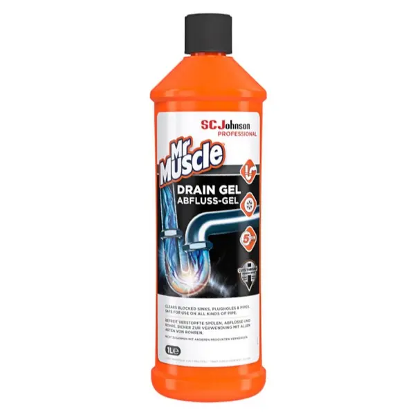 Gel Hidraulic pentru Desfundarea Tevilor Mr Muscle, 1000 ml
