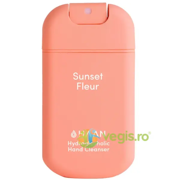 Gel Igienizant pentru Maini cu Note Florale Hidroalcoolic Sunset Fleur 30ml