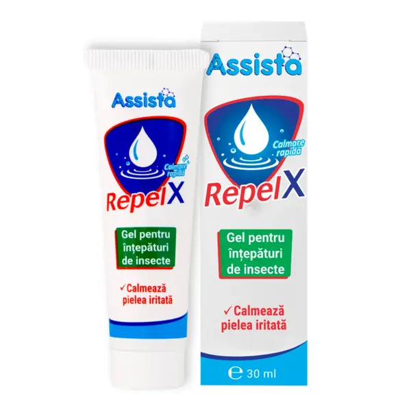 Gel intepaturi insecte RepelX, 30 ml Assista